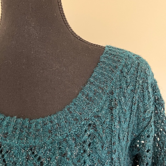 Vintage Armani Exchange Sweater - Green. Size XS-S - Picture 8 of 14